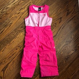 Girls North Face Snow Pants Size 4T